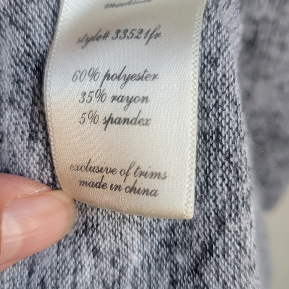 Alya Gray Long Sleeve Dress - Picture 8 of 11